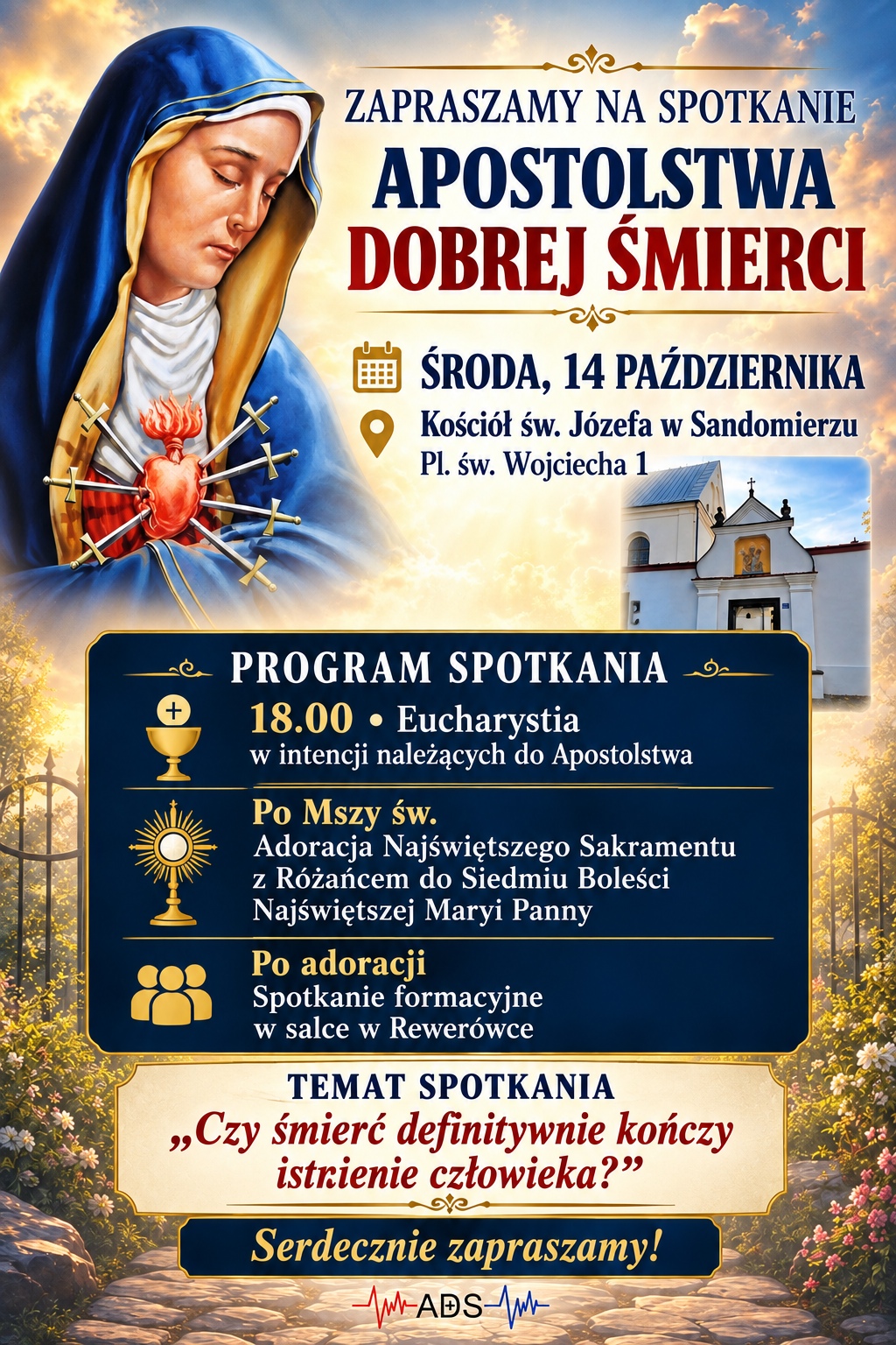 apostolstwo dobrej smierci plakat październik 2026 zmniejszony