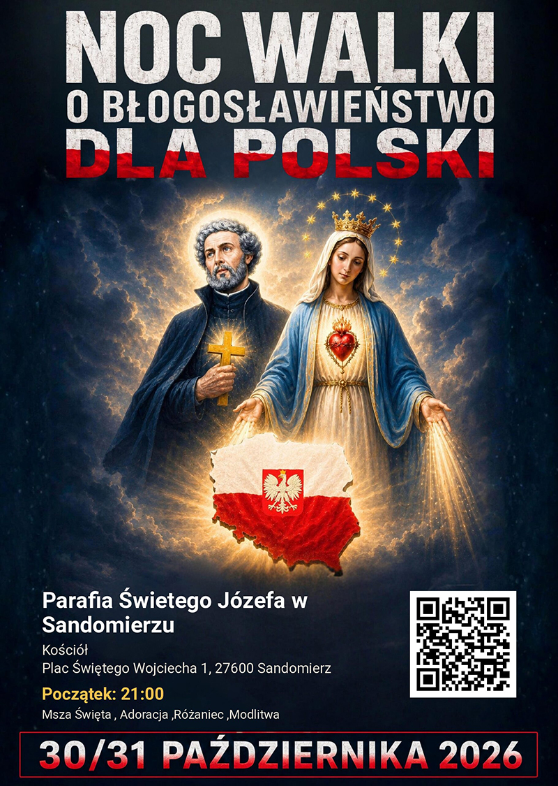 plakat A3 noc walki